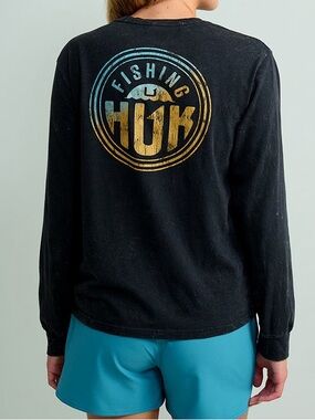 HUK • Mineral Wash Long Sleeve Tee
